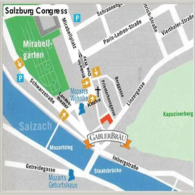 Hotel Centralhotel Gablerbrau 3*